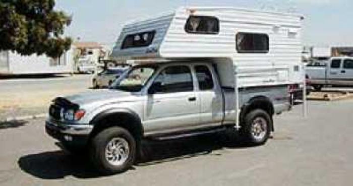 toyota tacoma six pac camper #7