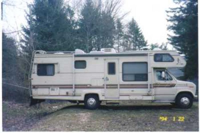 1987 Ford class c motorhome #8