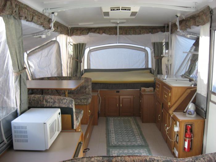 Recreational Vehicles Tent Trailers 2001 Coleman Bayside ... coleman camping trailer wiring diagram 